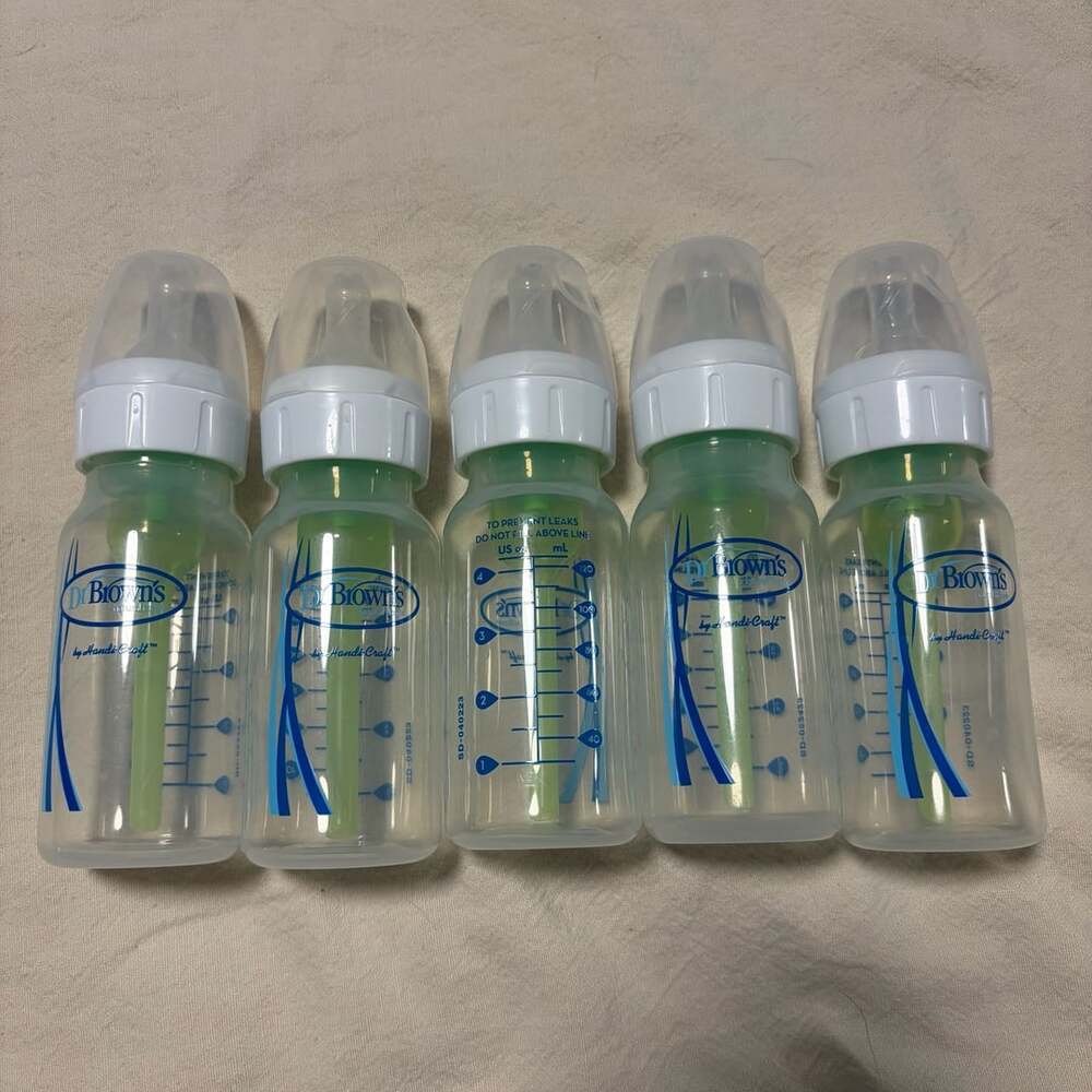 Dr. Brown's Natural Flow Anti-Colic Baby Bottle 5-Pack